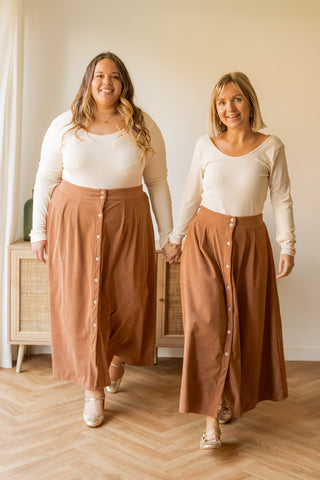 Jupe Tampa camel