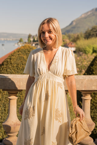 Robe Vénus jaune