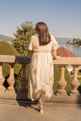 Robe Vénus jaune