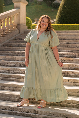 Robe Vénus vert