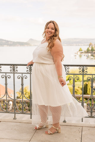Top Inès blanc