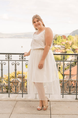 Top Inès blanc