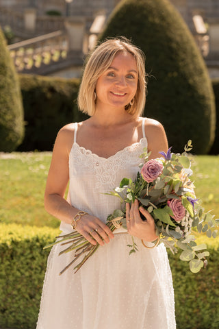 Top Inès blanc