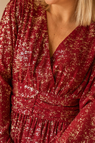 Robe Lolana bordeaux