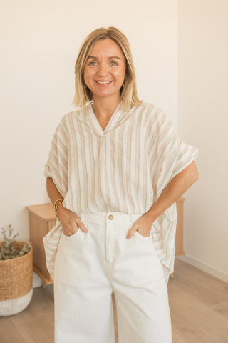 Blouse Aqua