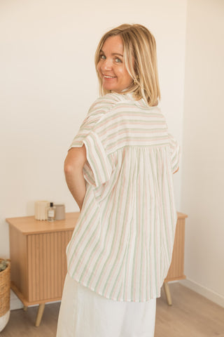 Blouse Aqua