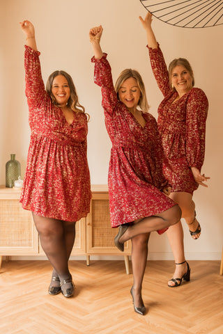 Robe Lolana bordeaux