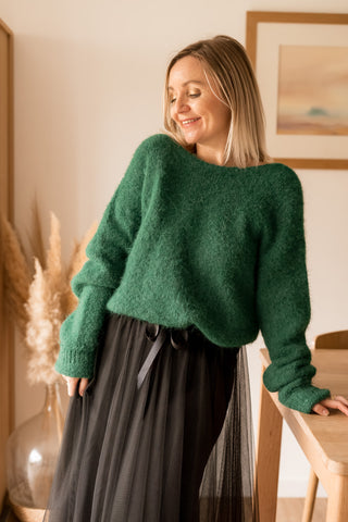 Pull Palmire vert