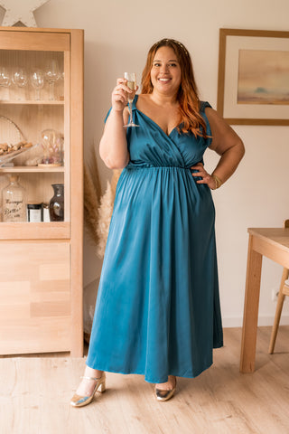 Robe Lara bleu