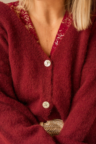 Gilet Alphie bordeaux