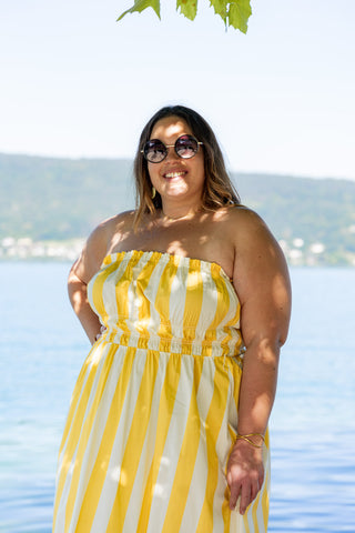 Robe Alessandra jaune