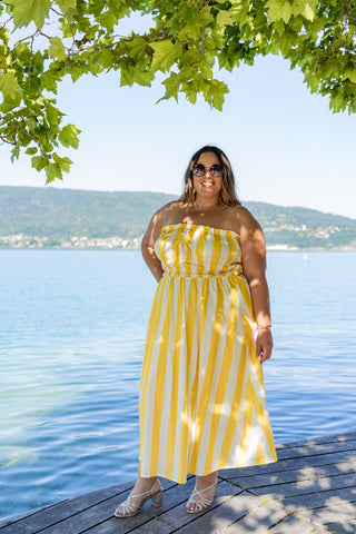 Robe Alessandra jaune