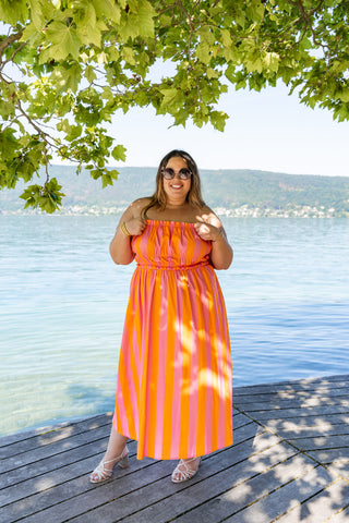 Robe Alessandra orange