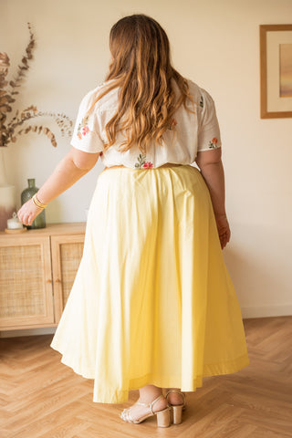 Jupe Lisana jaune