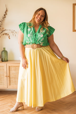 Jupe Lisana jaune