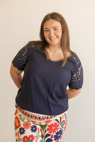 Blouse Donna marine