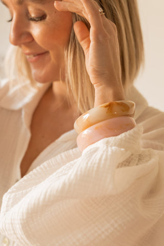 Jonc Eva beige