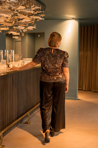 Pantalon Claudia noir