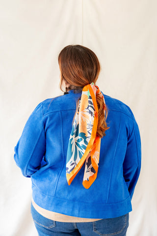 Foulard Folia orange