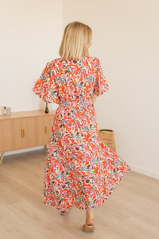 Robe Palama corail