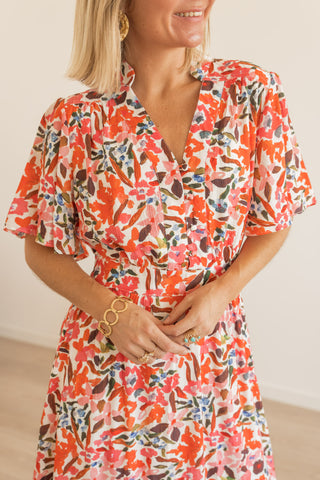 Robe Palama corail
