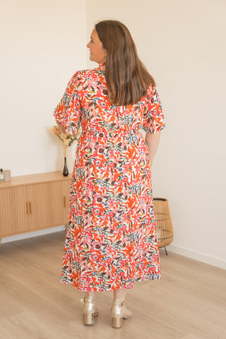 Robe Palama corail