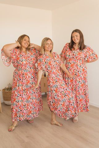 Robe Palama corail