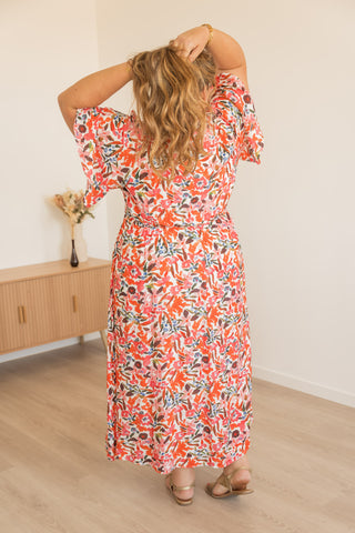 Robe Palama corail