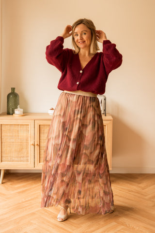 Gilet Alphie bordeaux