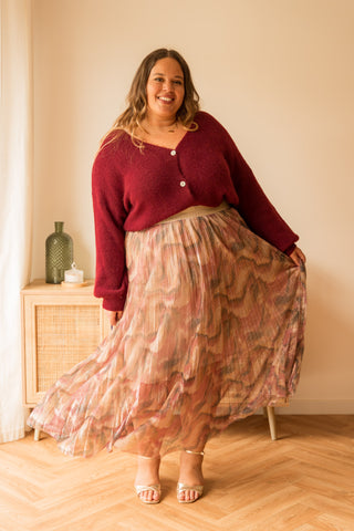 Gilet Alphie bordeaux