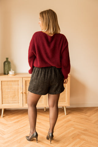 Gilet Alphie bordeaux