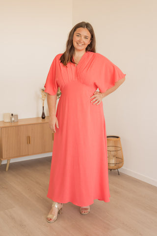 Robe Henala corail