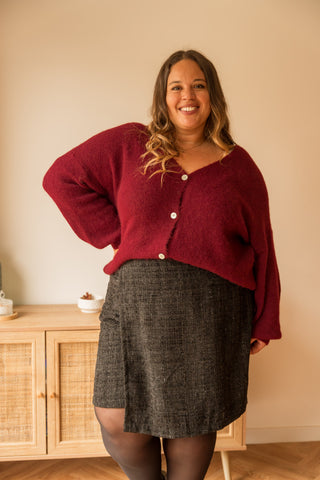 Gilet Alphie bordeaux