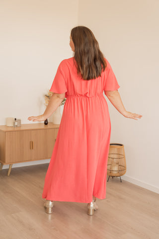 Robe Henala corail