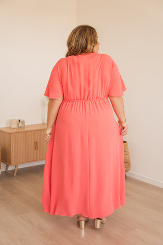 Robe Henala corail