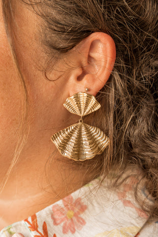 Boucles d'oreilles Clam
