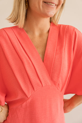 Robe Henala corail