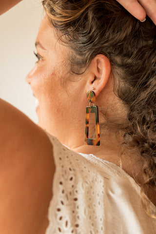 Boucles d'oreilles Leopia