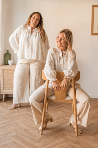Pantalon Ysario beige