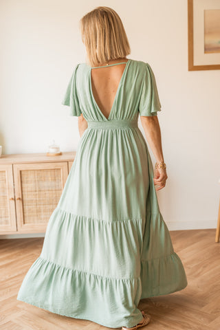 Robe Maréva vert