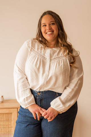 Blouse Carly blanc