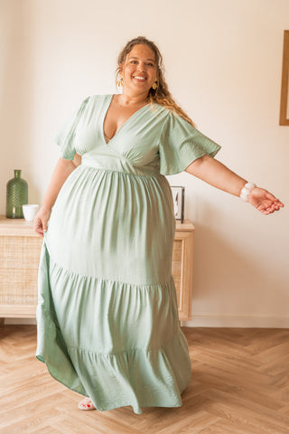 Robe Maréva vert