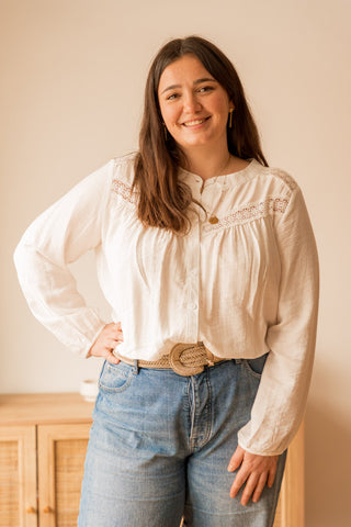 Blouse Carly blanc