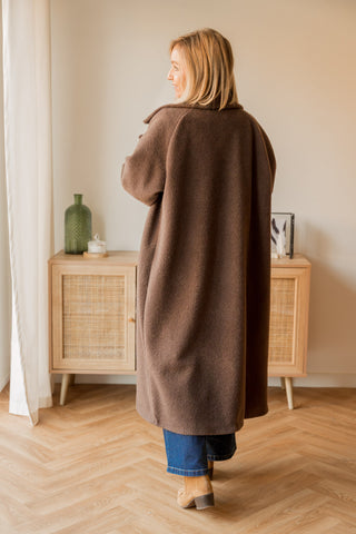 Manteau Amber marron