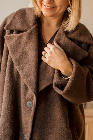 Manteau Amber marron