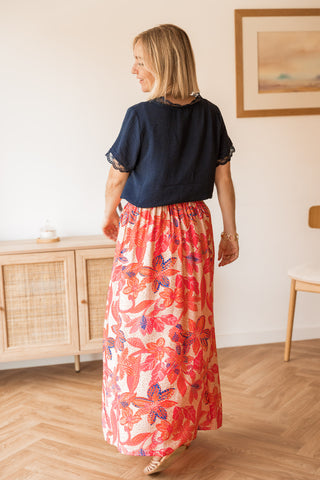 Blouse Thaïs marine