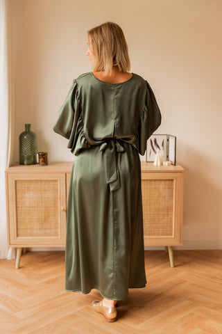 Blouse Olga vert