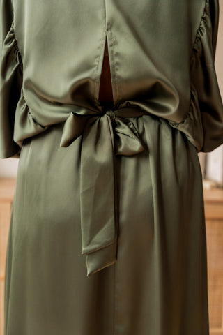 Blouse Olga vert