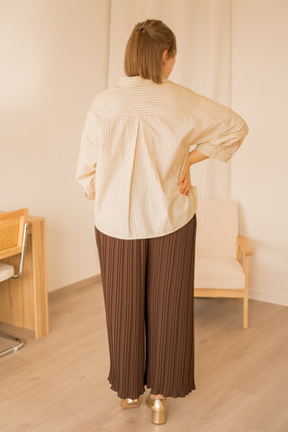Pantalon Tess chocolat