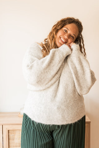 Pull Malvina gris